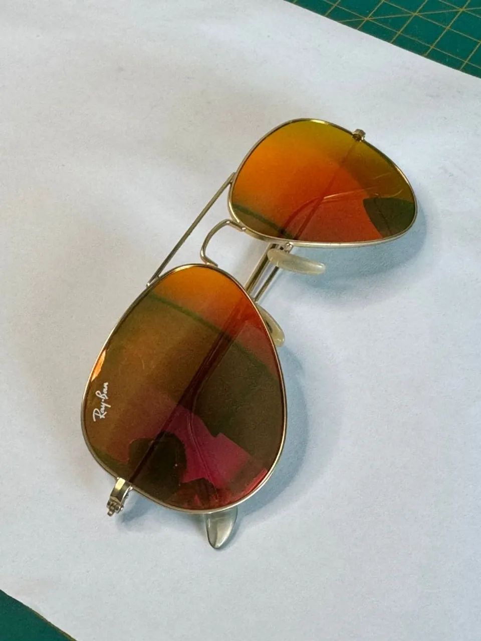 Óculos de Sol Ray-Ban Aviator Flash Lenses - Foto 2