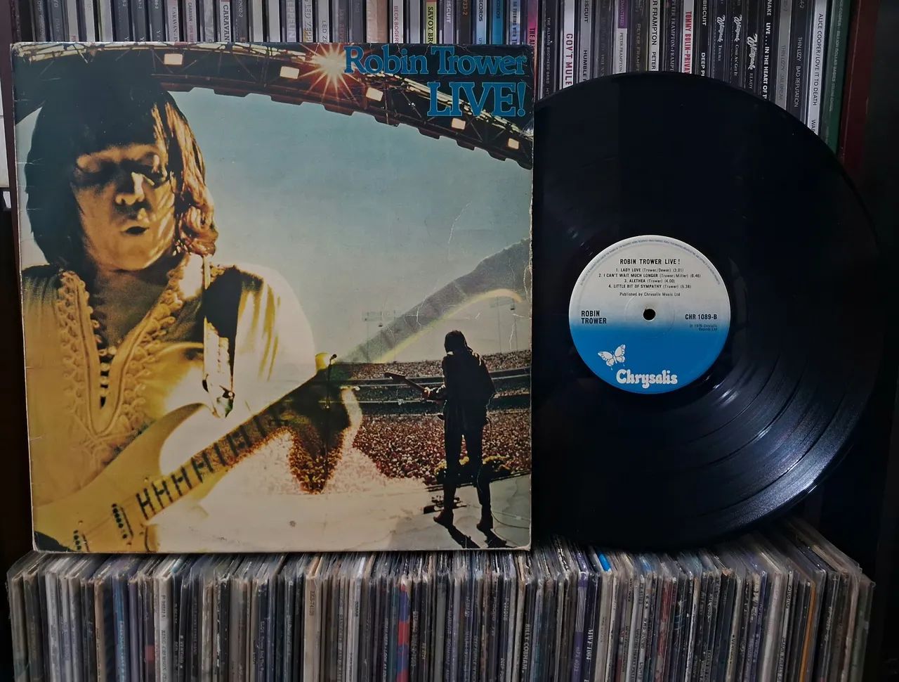 Lp Robin Trower - Live / Imp Inglaterra 
