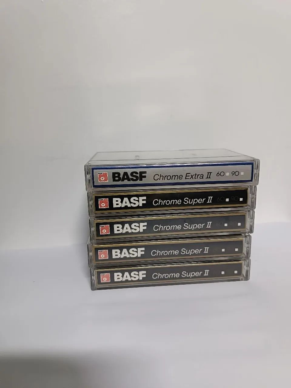 5 fitas basf super Chrome usadas - Foto 3