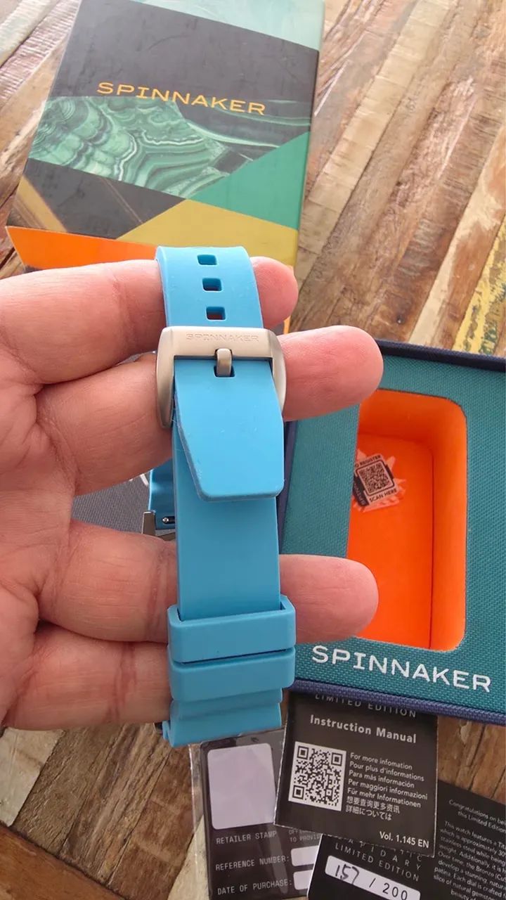 Spinnaker Hull Titanium Lapidary Ed. Limitada 200 peças!  - Foto 3