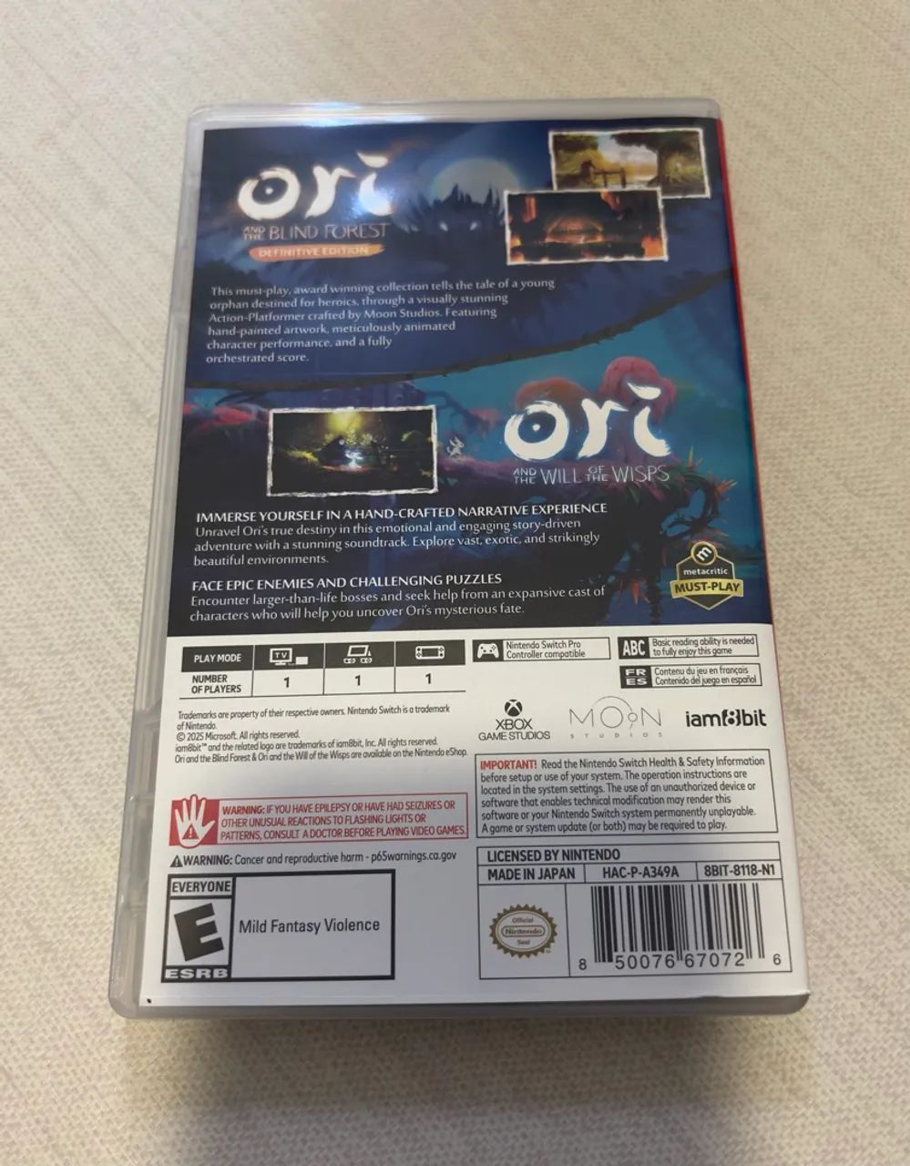 Jogo Nintendo Switch Ori Collection  - Foto 2