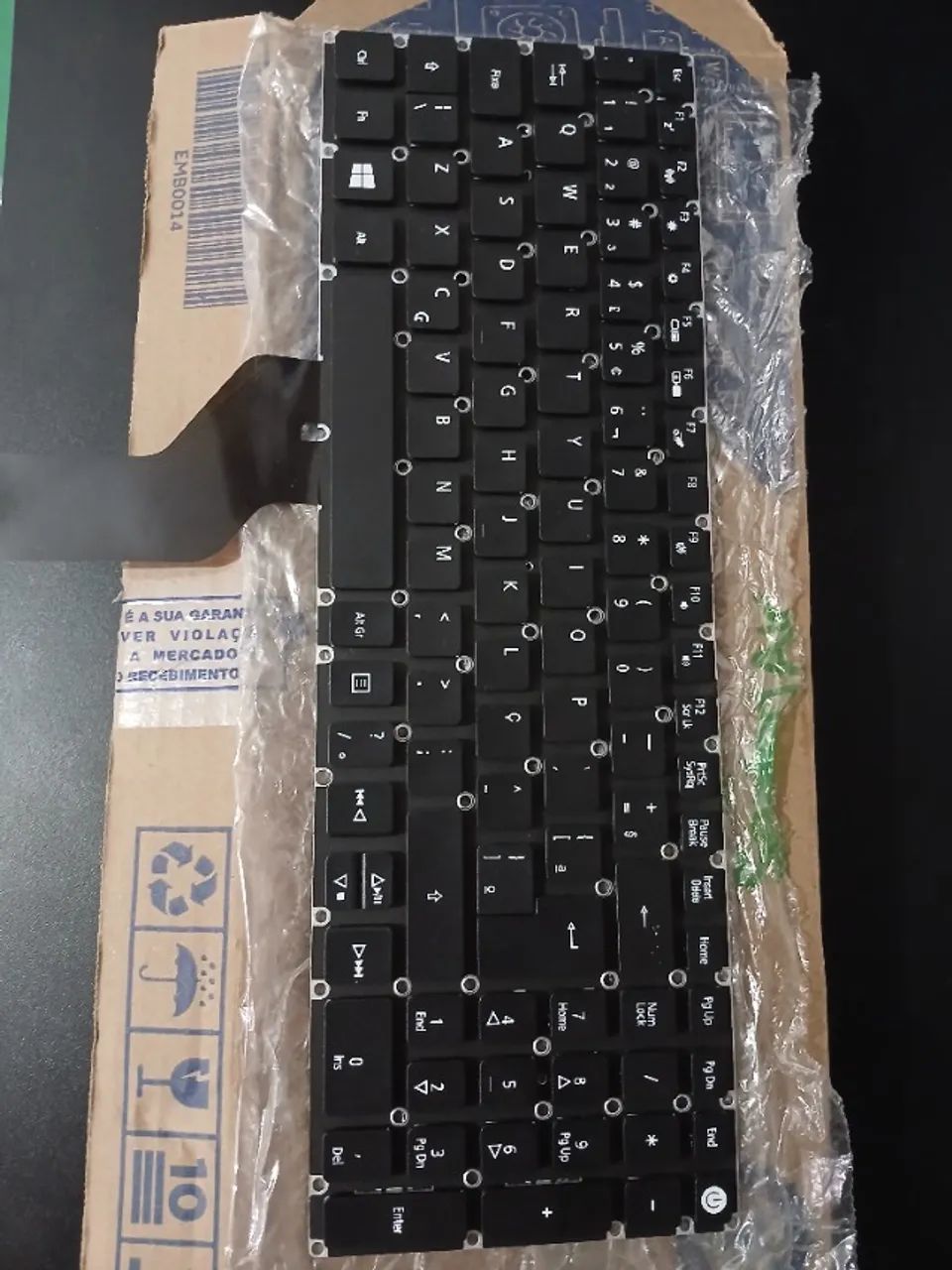 Teclado para Notebook Acer Aspire 3 Part Number LV5T_A80B