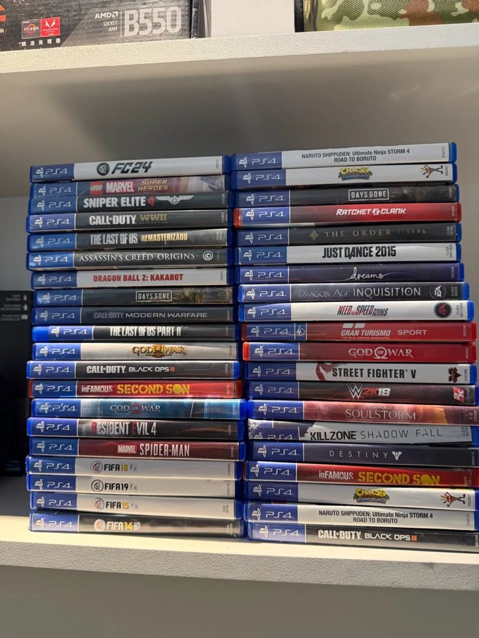 JOGOS DE PS4 e PS5