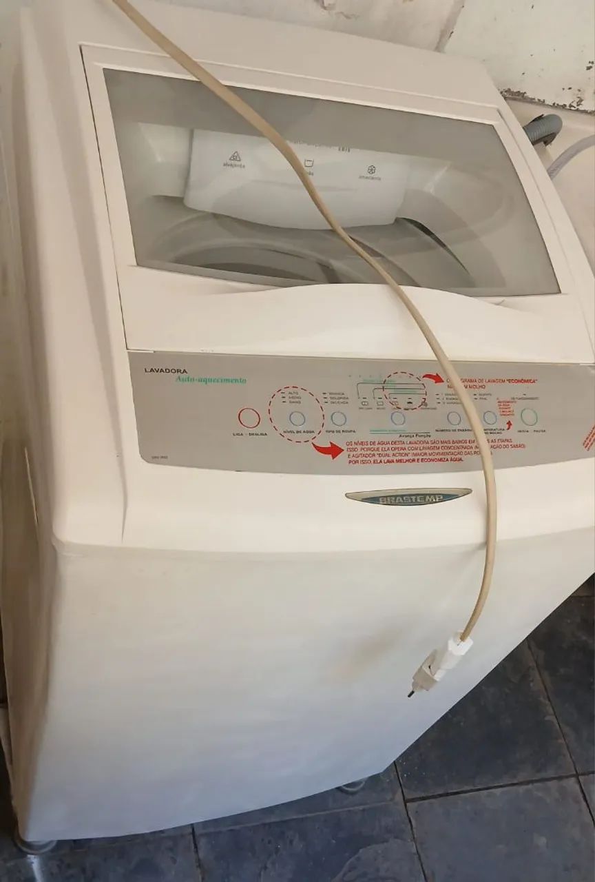 Máquina de Lavar 7kg - Pronta para Uso!<br>