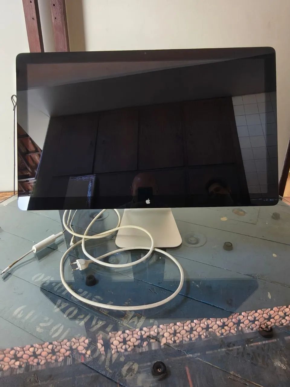 Monitor Apple Thunderbolt Display 27" com Adaptador USB-C + Caixa Original - Foto 2