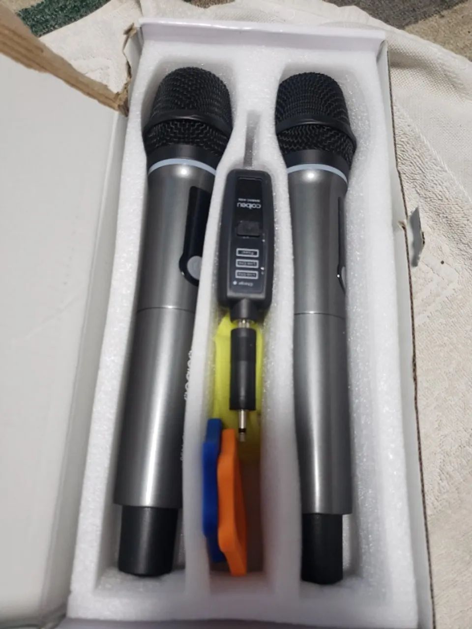 Violão Giannini Star N14 e 2 microfones - Foto 3