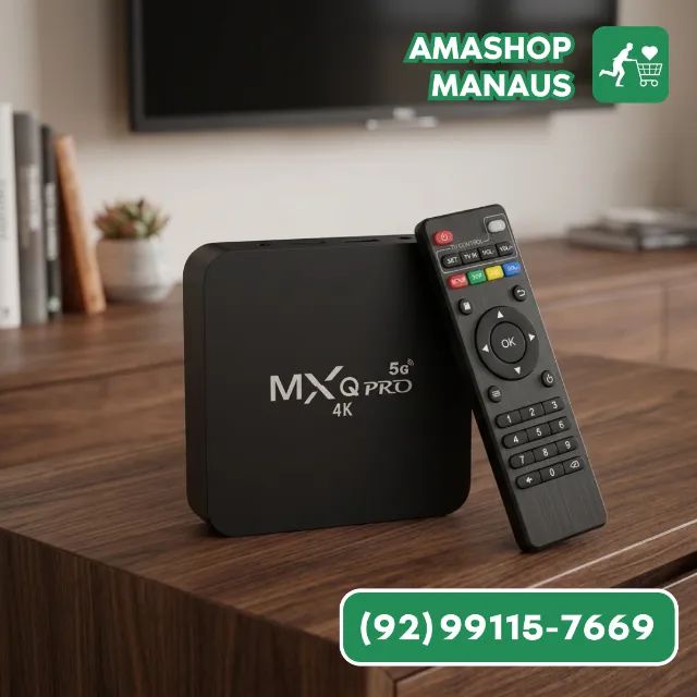 Aparelho TV 4K Conversor Smart TV Android Transmissor