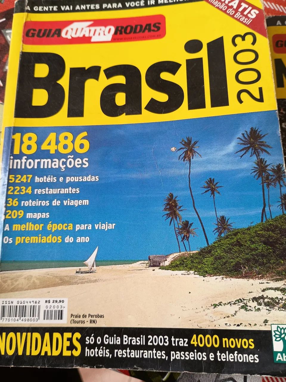 Guia de viagem e mapa do Brasil 2003 - Foto 3