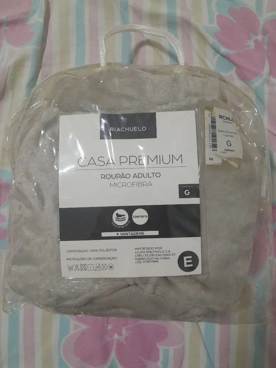 Roupão de banho tipo G
