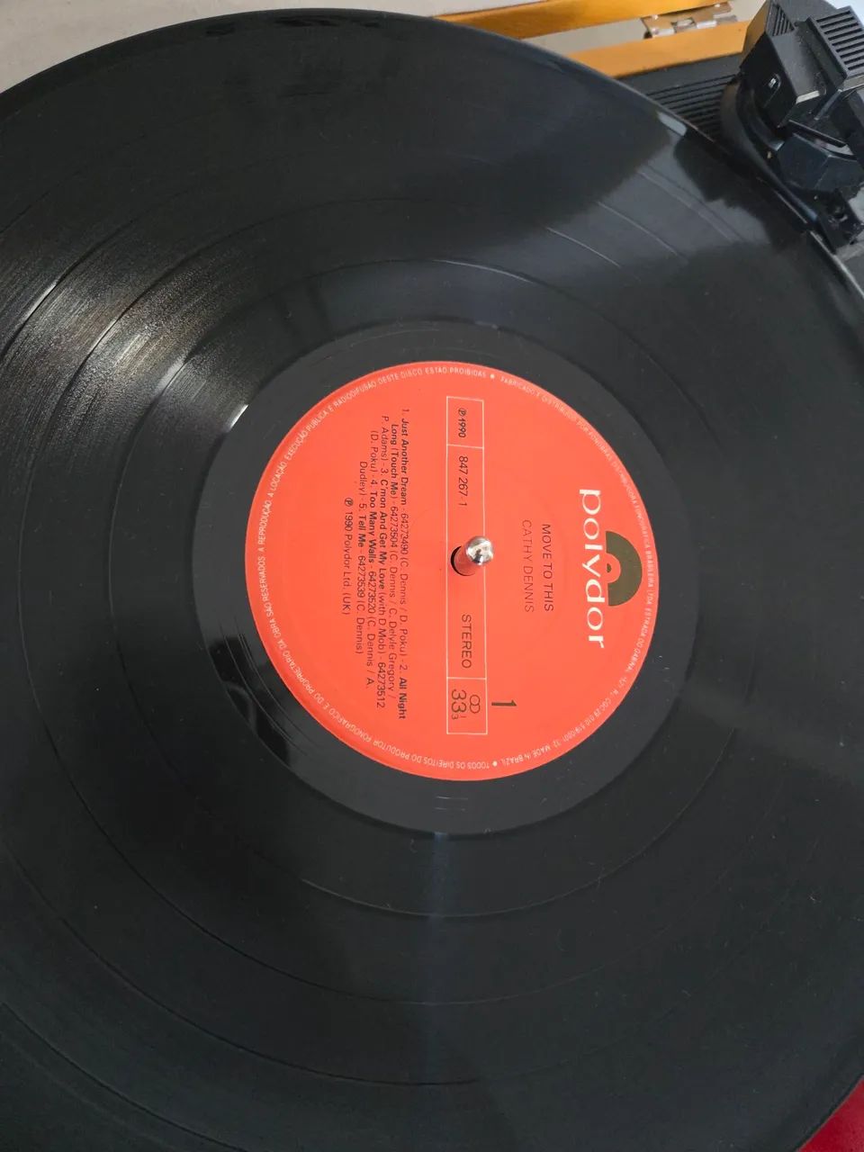 LP Vinil - Cathy Dennis - Move to this 1990  - Foto 2