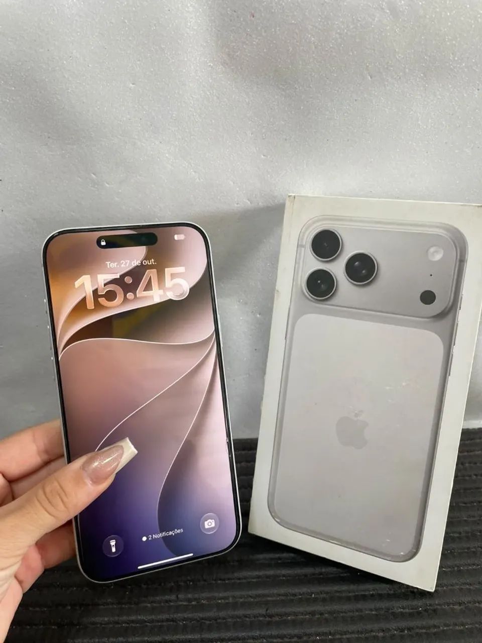 IPHONE 17 PRO MAX BRANCO 256GB - Foto 4