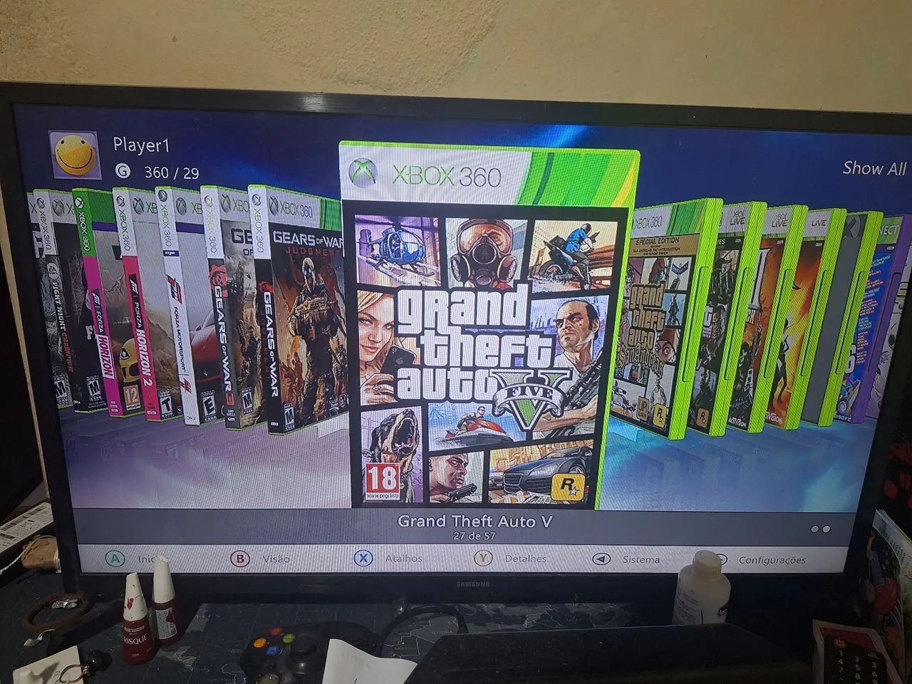 HD xbox 360 com jogos  - Foto 3