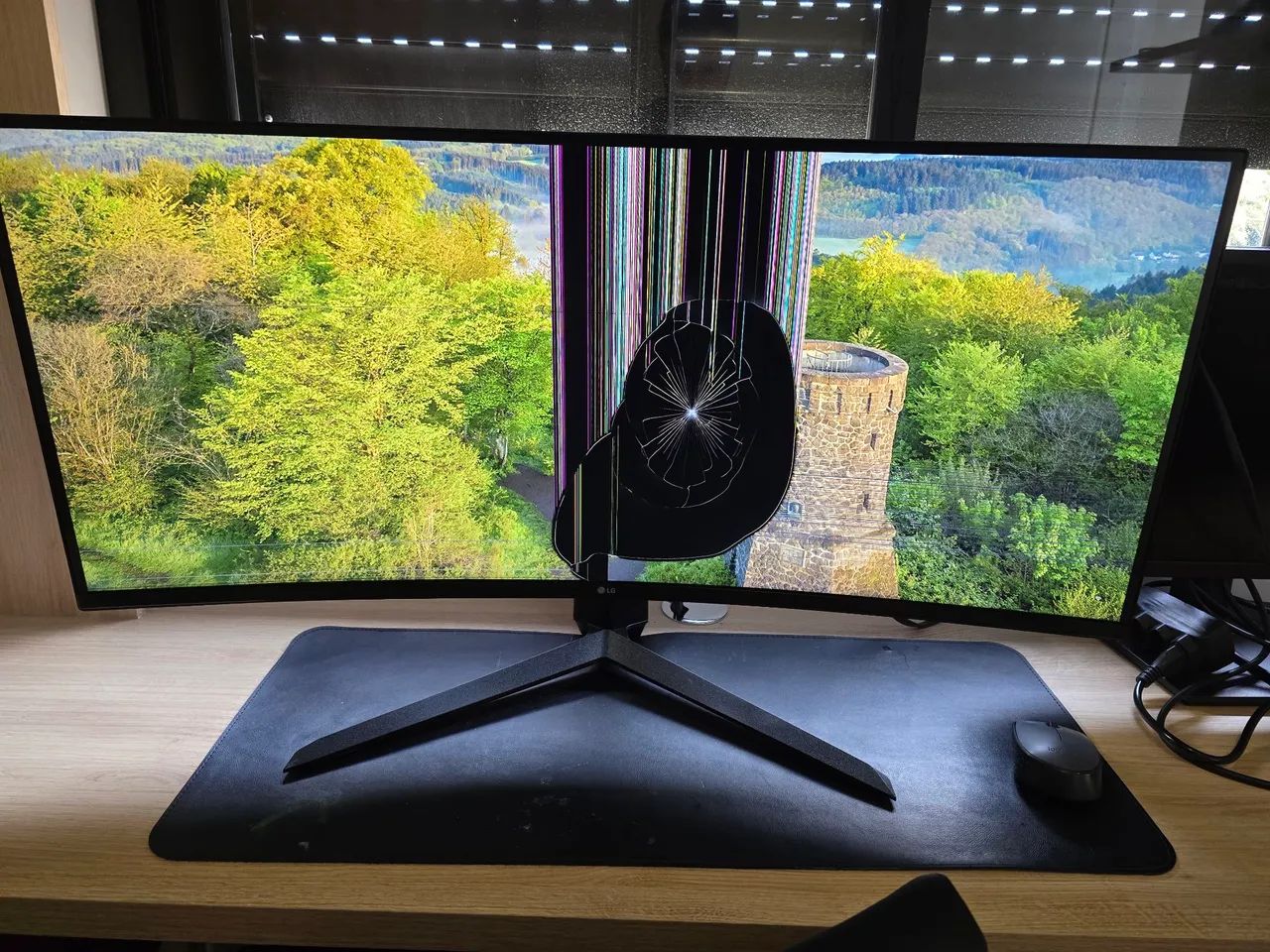 Monitor curvo 34 polegadas LG (com defeito) - Foto 3