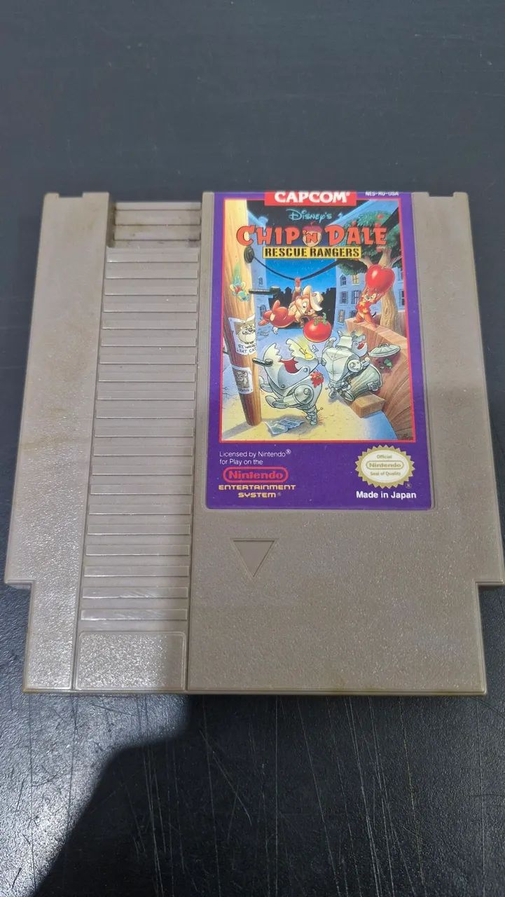 Cartucho Nes chip n dale - tico e teco