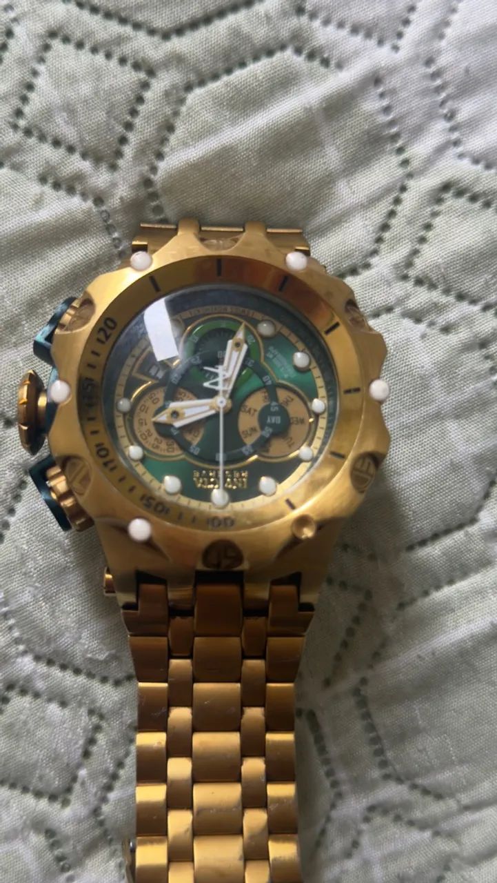 relógio invicta dourado  - Foto 4