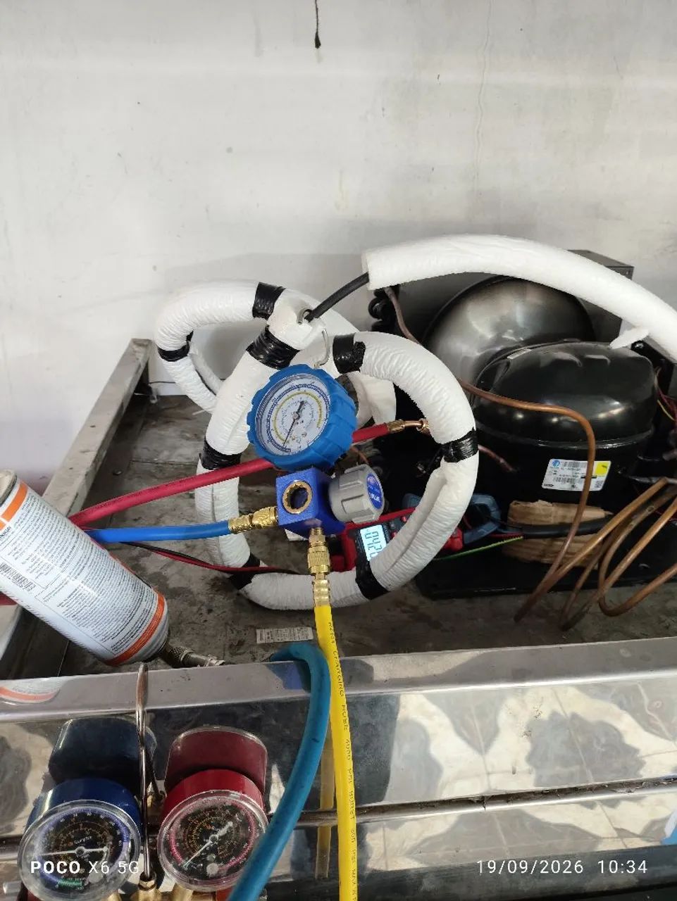 Consertos de refrigeração e climatização 