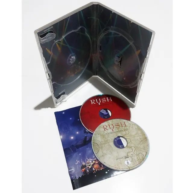 Dvd Duplo Rush Clockwork Angels Tour Importado - Foto 2
