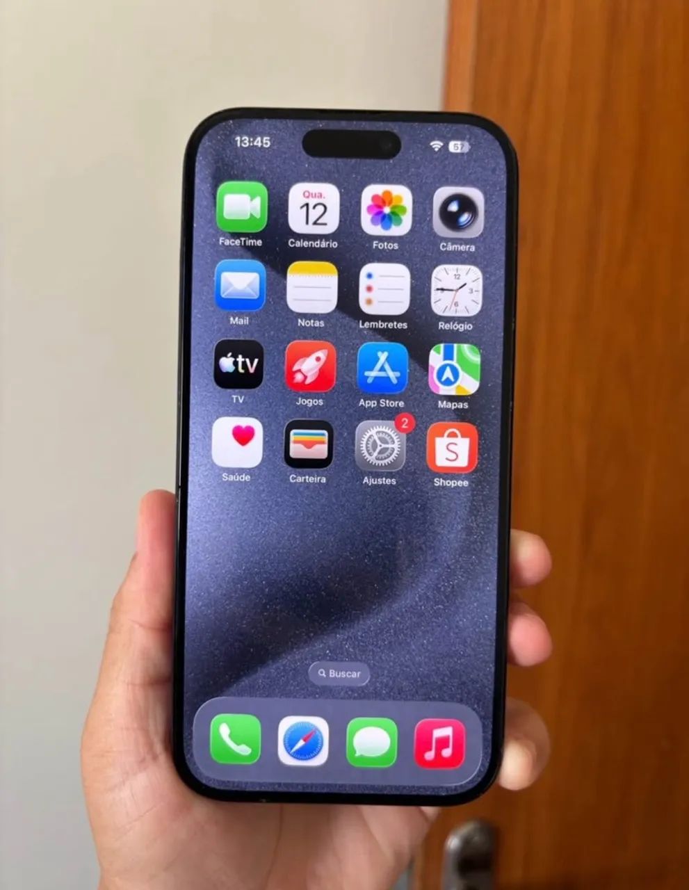 IPHONE 15 PRÓ SEMI NOVO  - Foto 3