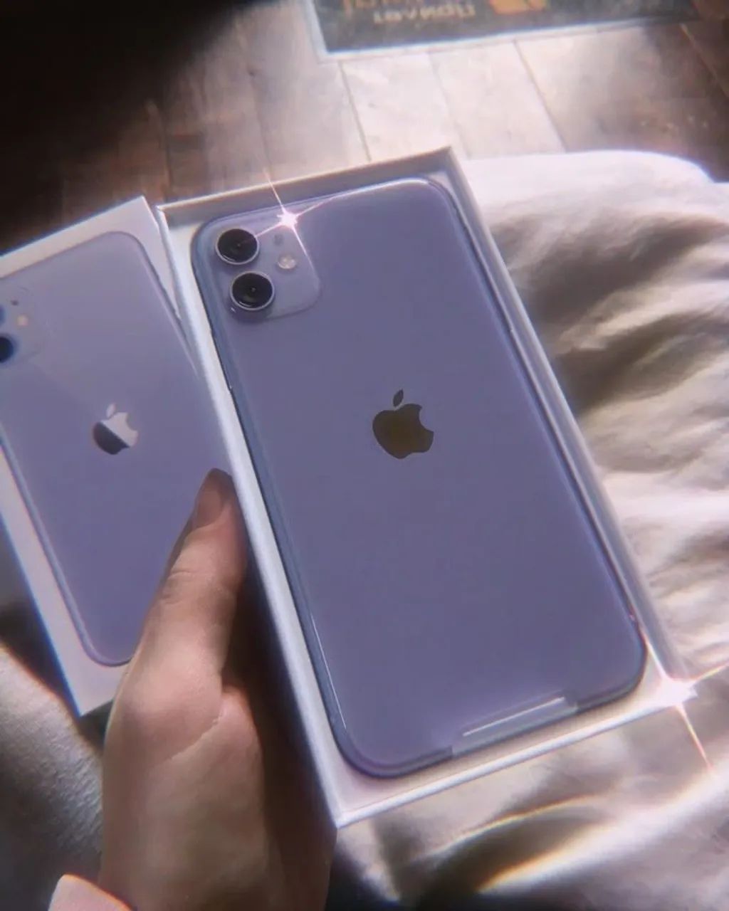 iphone 11 roxo com nota fiscal 128g
