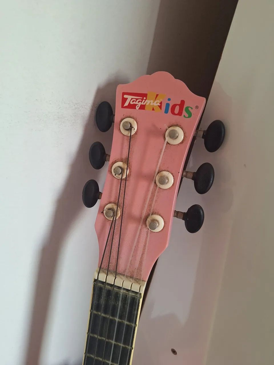 Violão tajima infantil rosa - Foto 3