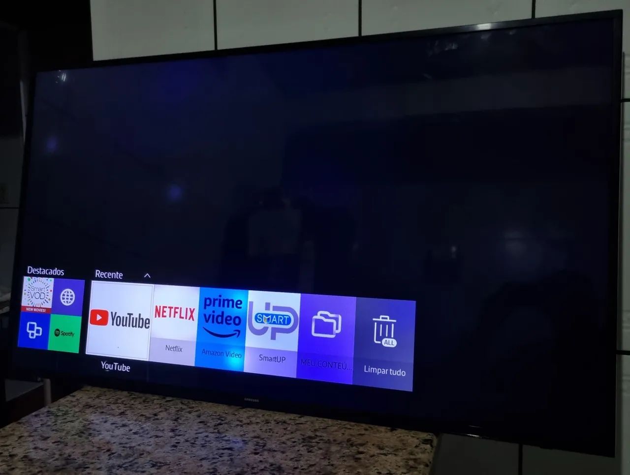 Tv Smart 55 polegadas Samsung 4K  - Foto 2