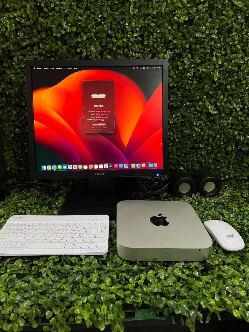1⭕️ Macmini 2014,8GB,256GB SSD,500GB HDD Mac Mini / corei5 /ssd / com dois sistemas. Use como Mac ou como