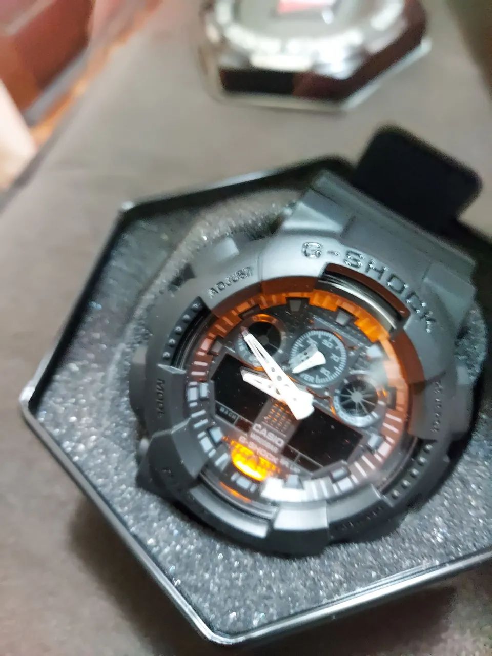 Relógio esportivo copia do G-Shock Ga100, (não é CASIO) + Brinde  - Foto 4