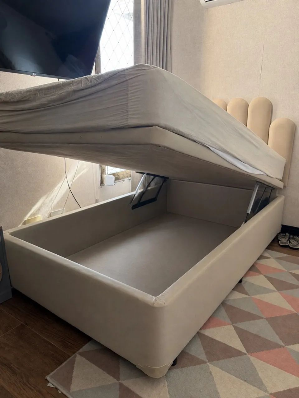 Colchão + cama box baú - Foto 2