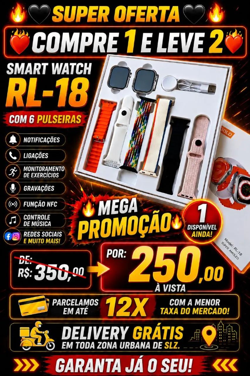 Relógio em dose dupla 