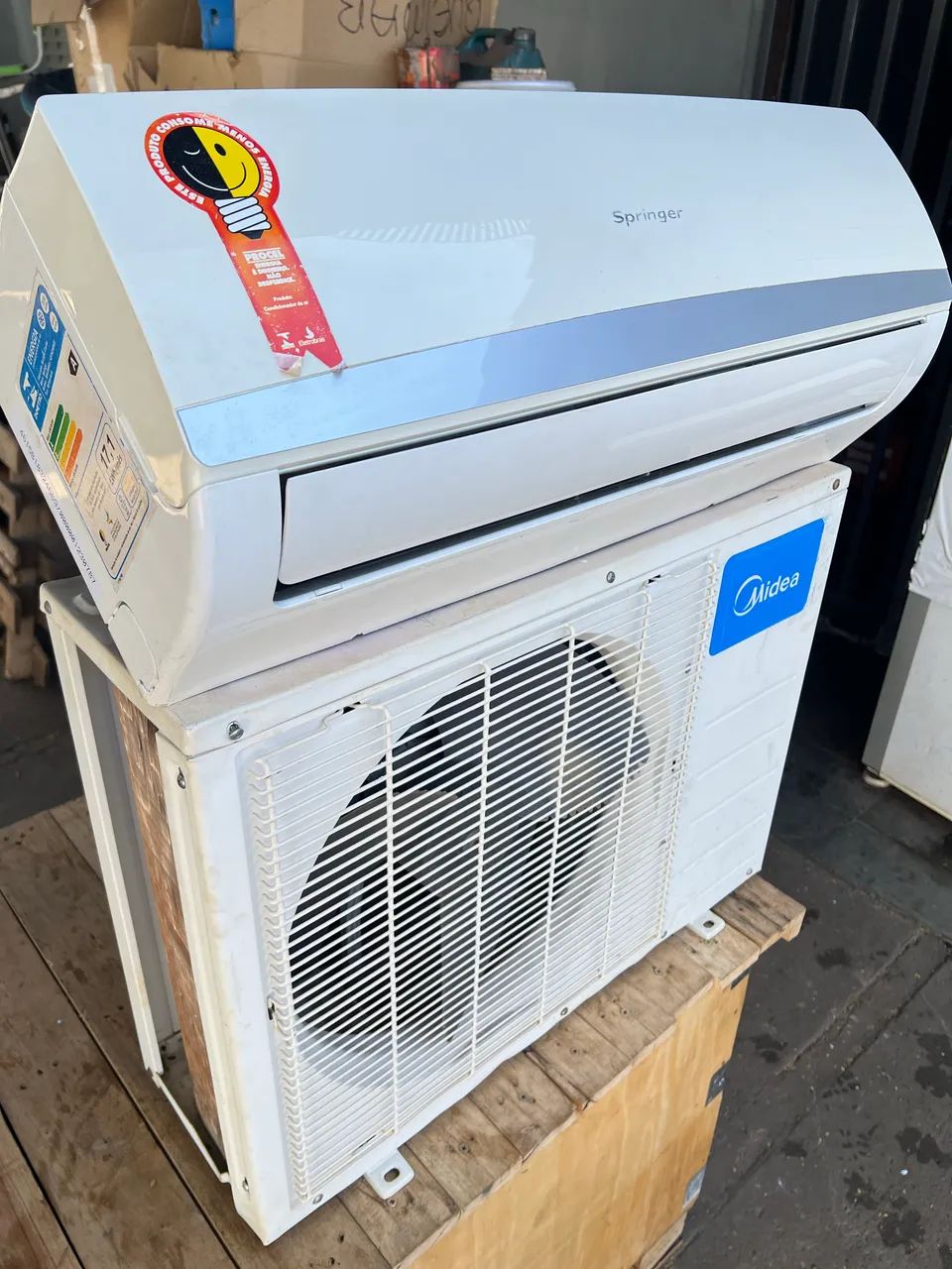 SPRINGER MIDEA 9000 BTUS ON/OFF - Foto 2