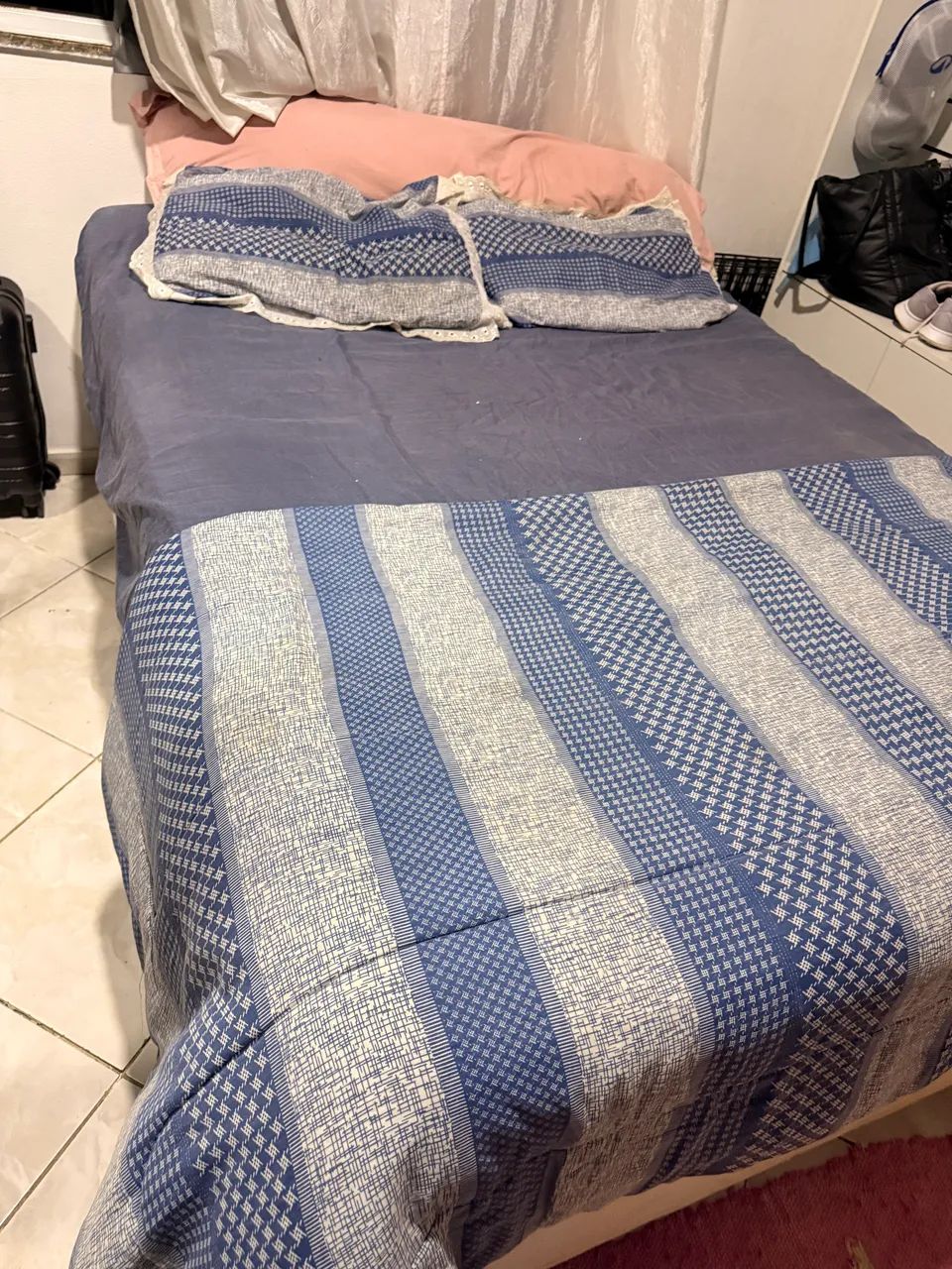 Cama de casal completa em perfeito estado  - Foto 5