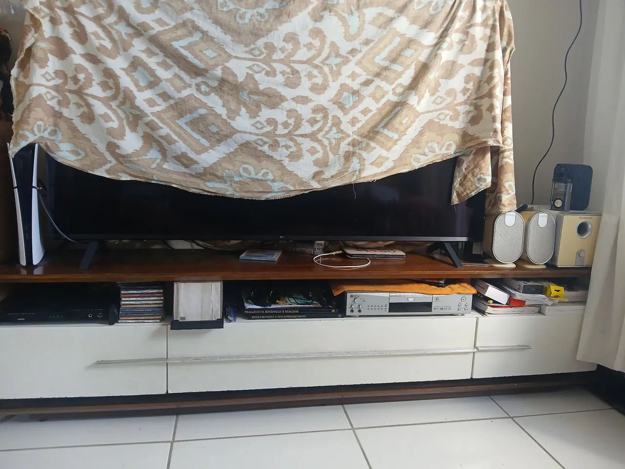 Rack  wm madeira com gavetas - Foto 3