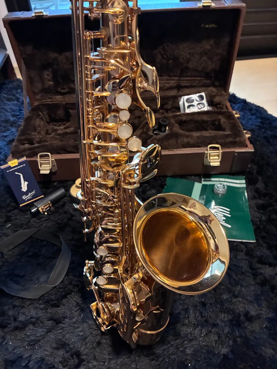 Sax alto Weril impecável 