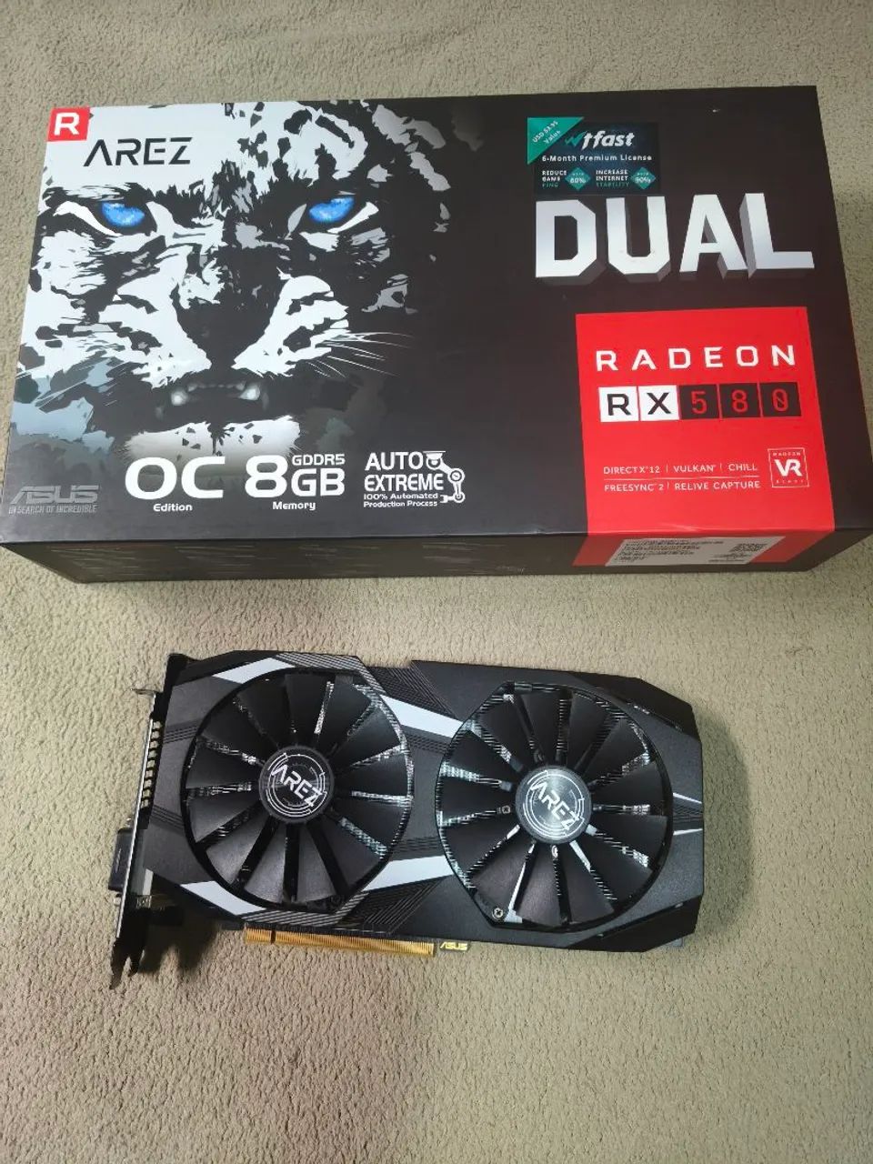 Placa de vídeo Rx 580 perfeito estado - Foto 2