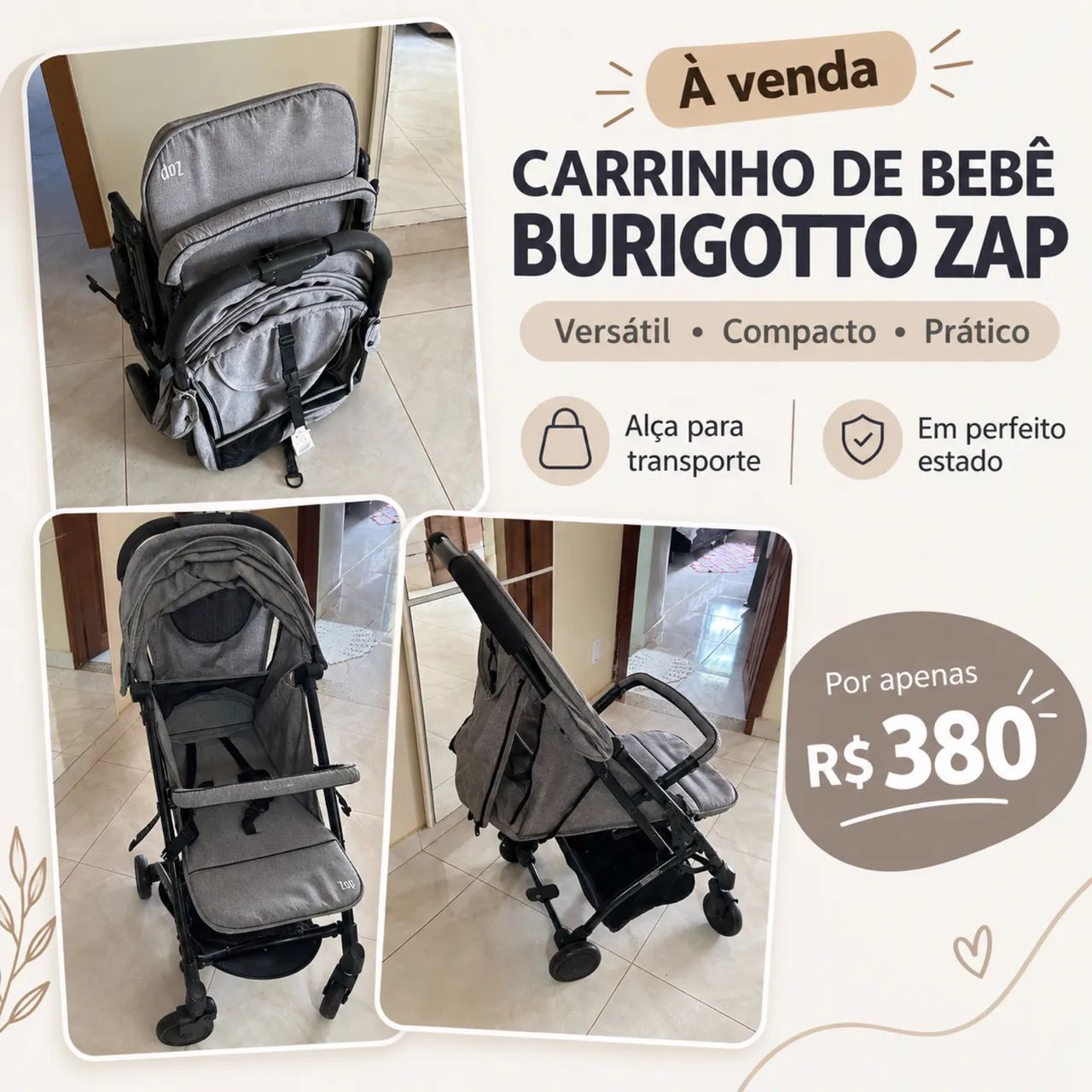 Carrinho de bebê 