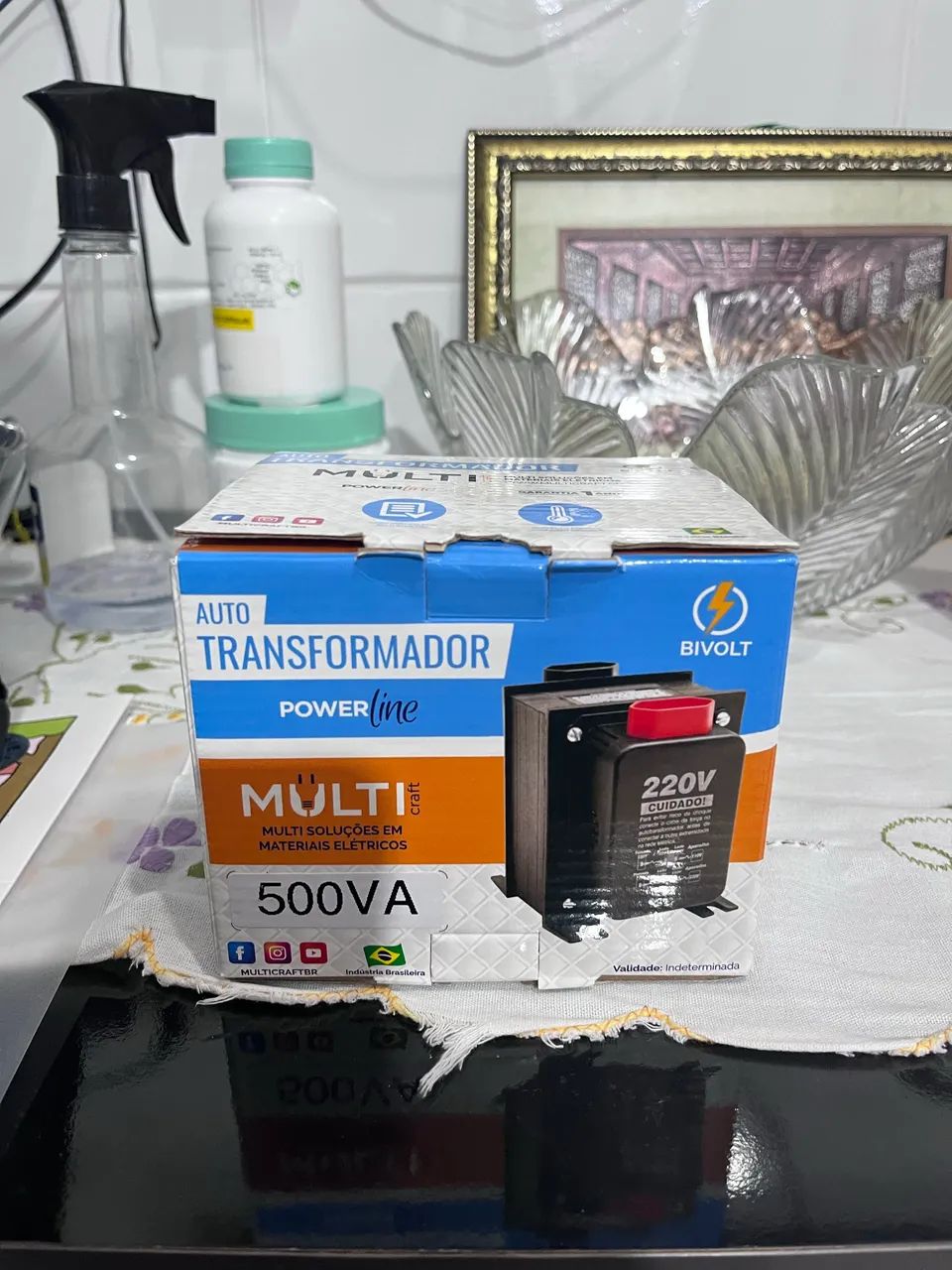 Autotransformador Bivolt Tripolar de 500VA Multicraft - Foto 3