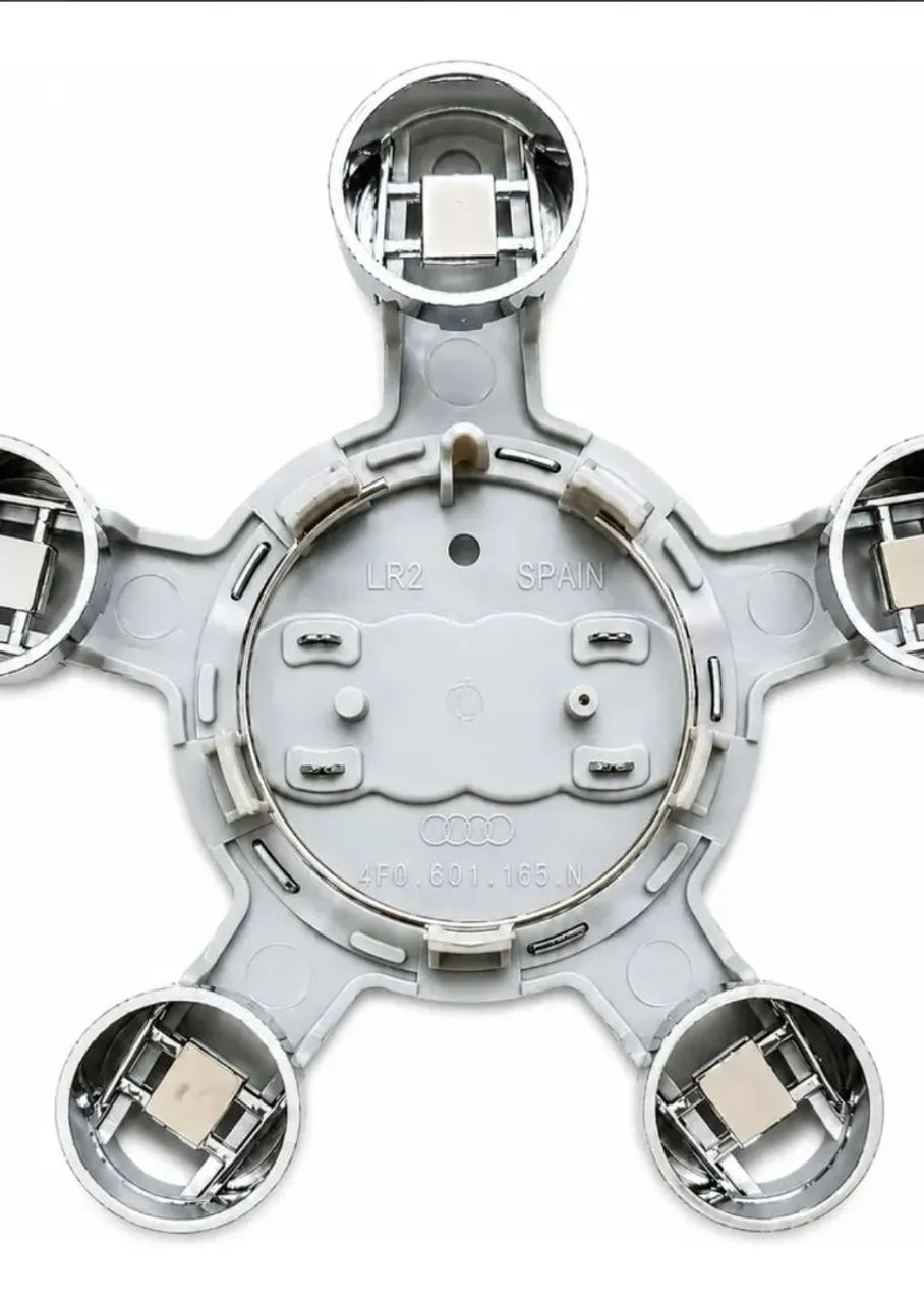 Par de calotinha da roda Audi - Foto 4