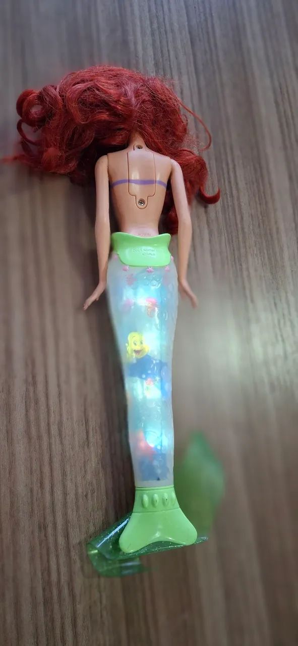 ARIEL Magic Light- Up Mermeid Mattel 2007 2008 - Foto 2