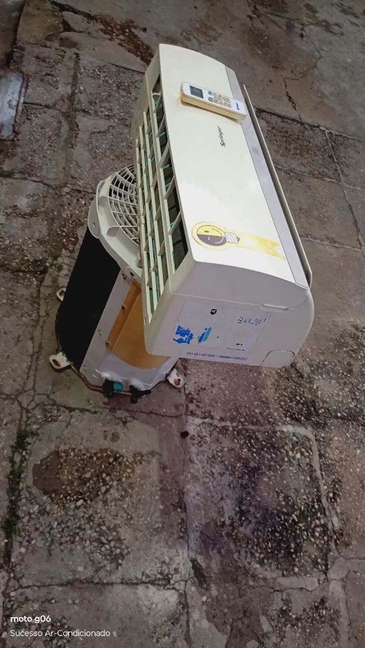 SPLIT Springer 9btus funcionando perfeitamente  - Foto 3