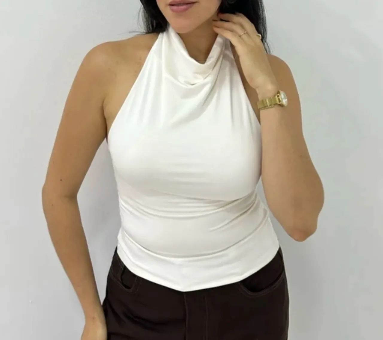 Blusa de Gola (nova) - Foto 3