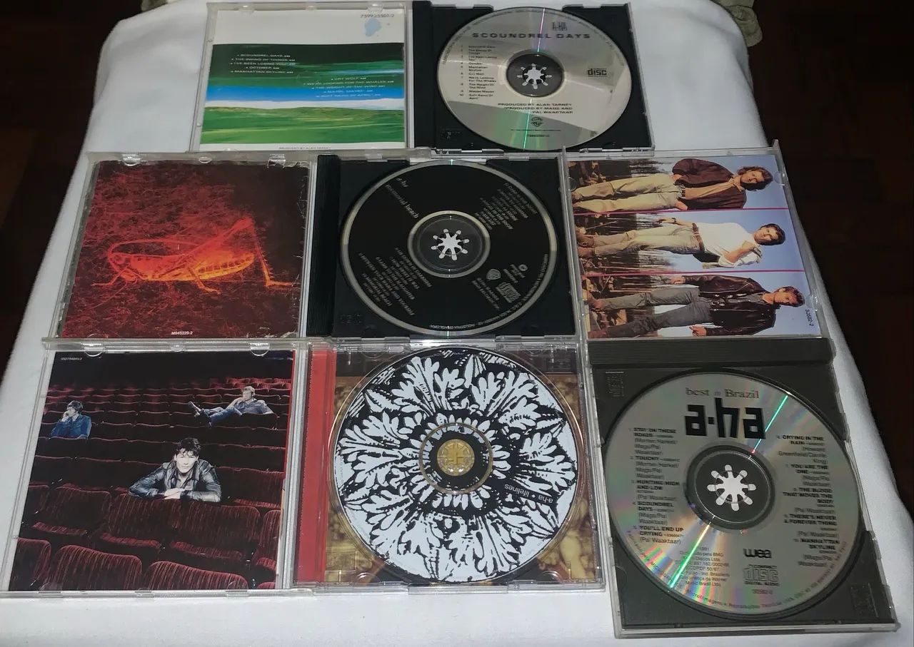 4 CDs A-ha impecáveis raridade ótimo estado - Foto 6
