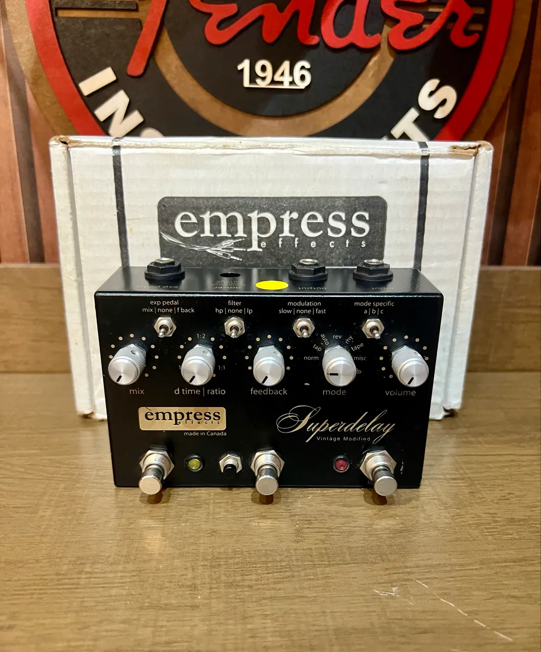 Pedal TC Electronic Nova Delay (ND-1) Leiam com atenção