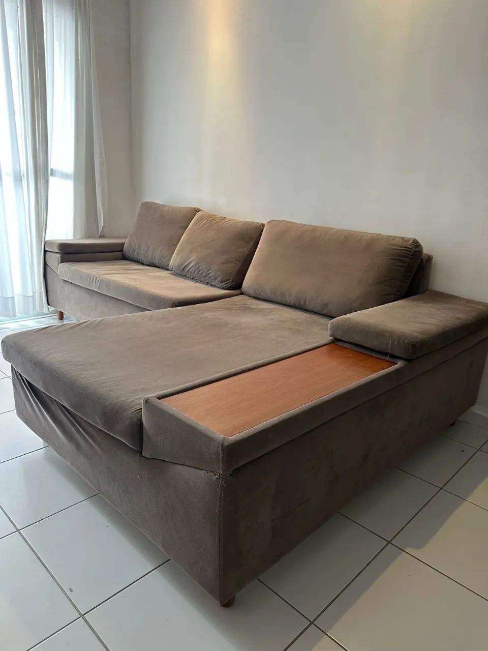 Sofá grande com Chaise