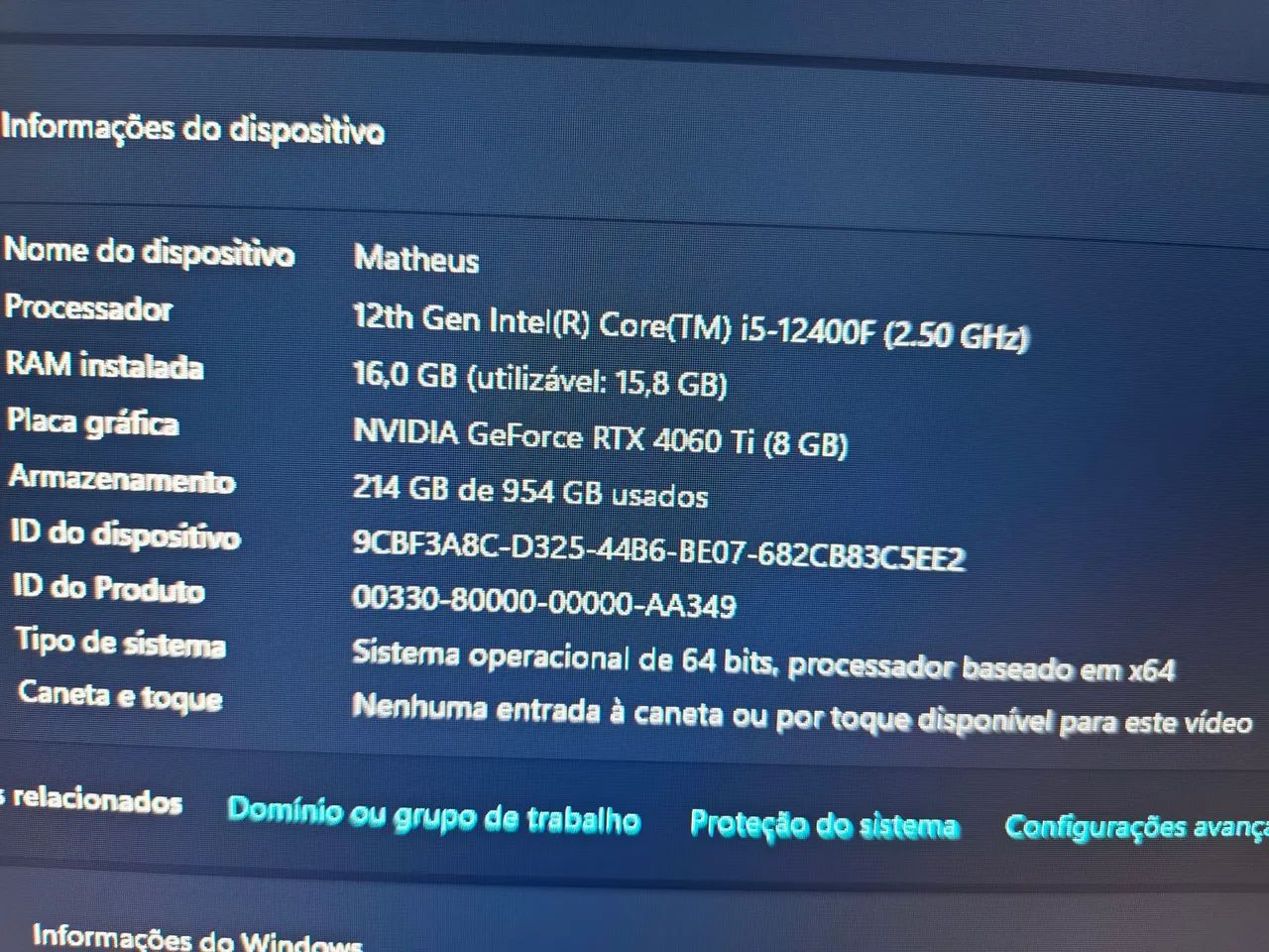 Intel i5 12400F