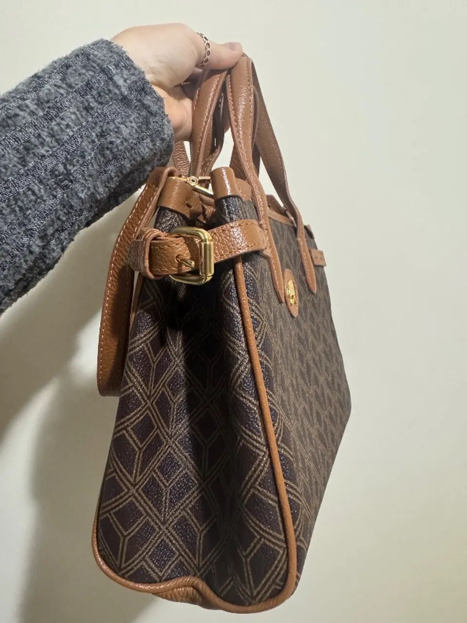 Bolsa monograma Luiza Barcelos seminova - Foto 2