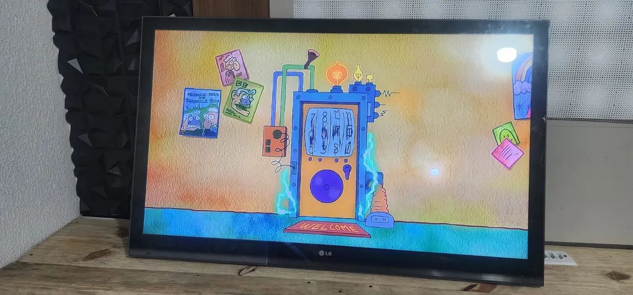 TV 48 polegadas normal cabo controle ótima pra HDMI e games  - Foto 4