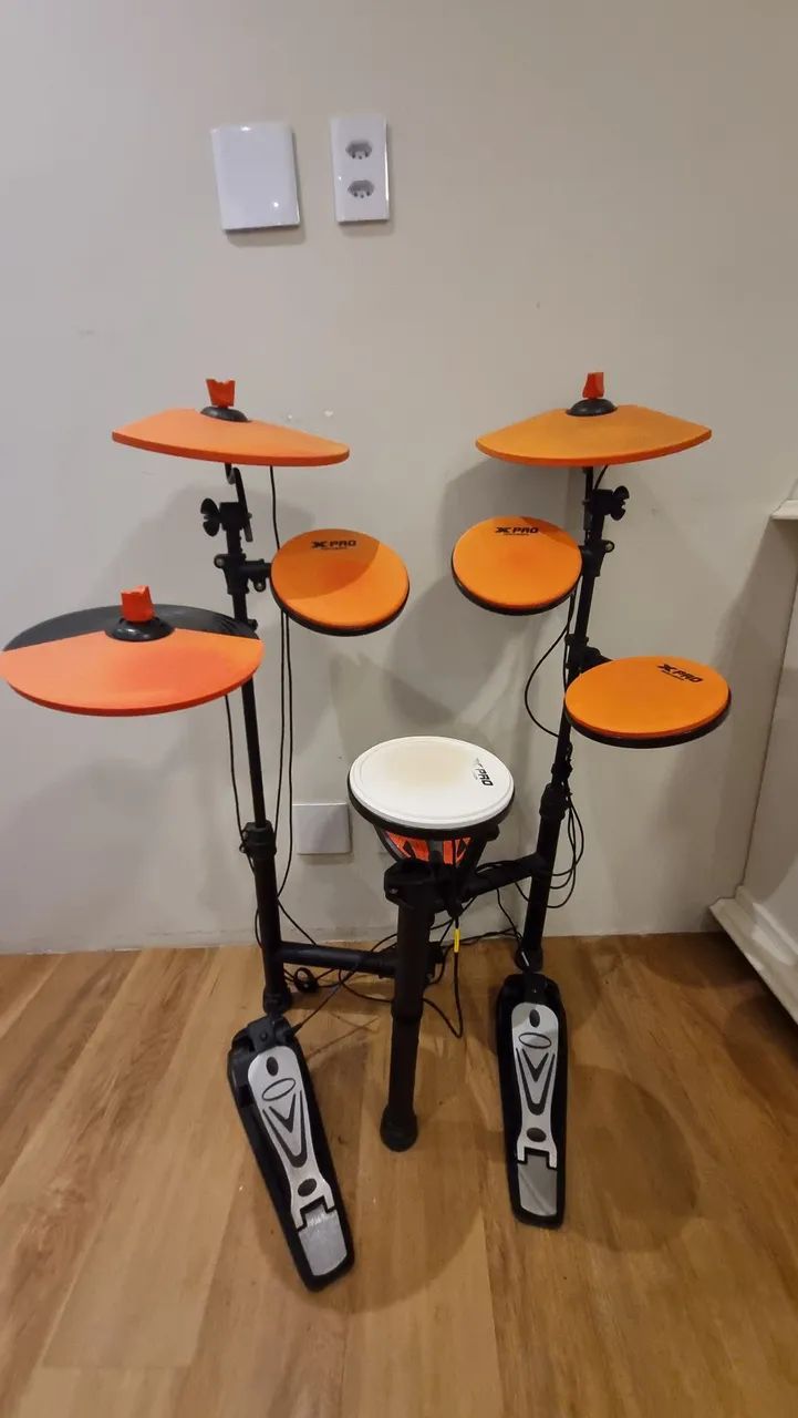Bateria eletrônica X-Pro Ed 2 Orange