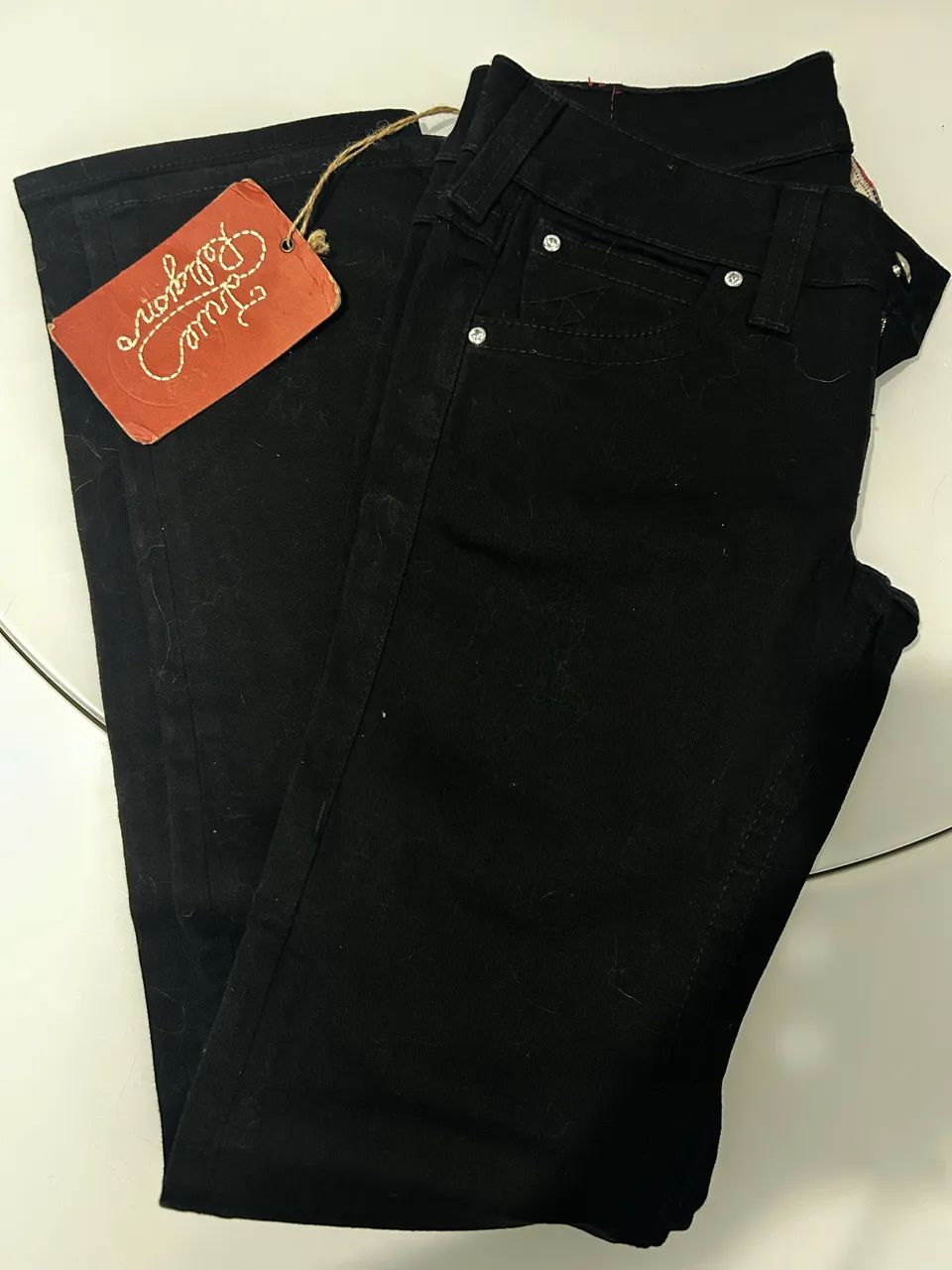 Calça jeans nova, marca true religion - Foto 2