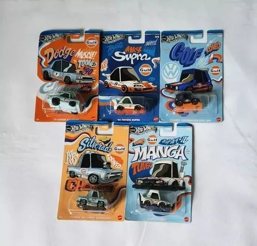 Set Hot Wheels Gulf tuneid - Foto 2