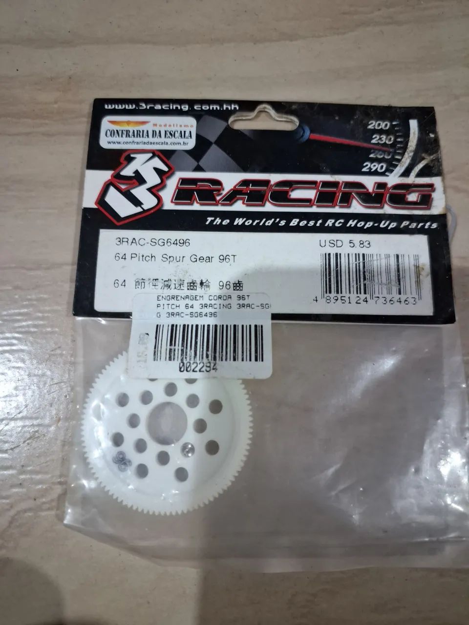 Rc Automodelo Coroa Sakura 96T Pitch 64